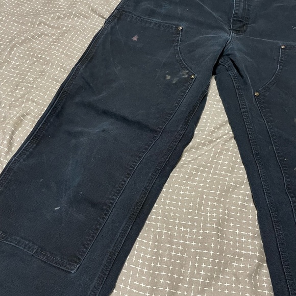 Vintage Carhartt Distressed Faded Double Knee Pants - Picture 2 of 10